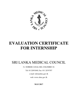 Evaluation Certificate For Internship