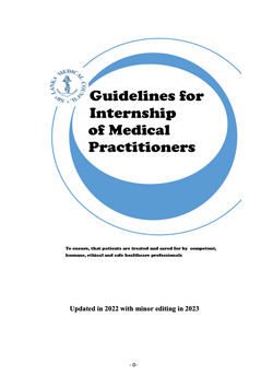 Guidelines For Internship (Medical Officers)