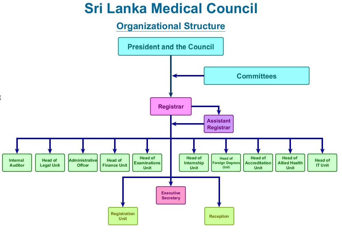 SLMC Organizational Chart